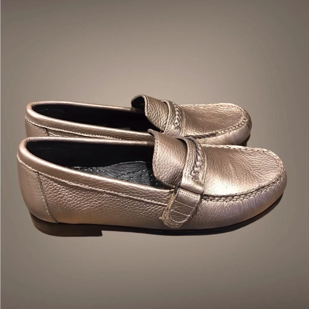 Natures Stride Women's Size 7.5 Wide Loafers Diabetic Shoes Slip‎ on Flats